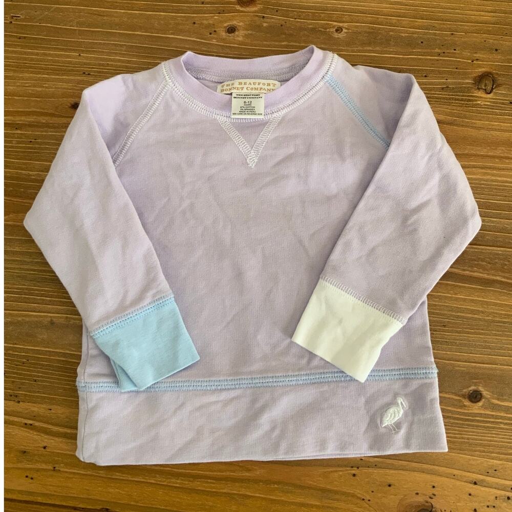 The Beaufort Bonnet Company Cassidy Sweatshirt size 6-12mo